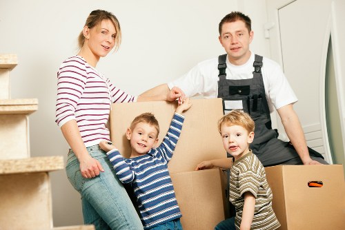 Furniture stored safely during home renovation in Greenwich