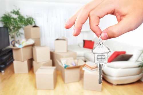 Well-arranged household storage in Greenwich for furniture and personal items