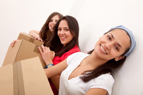 Clean and organised self storage unit in Greenwich