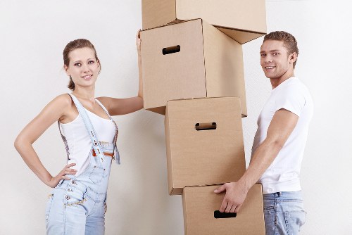 Professional packing materials used for removals and storage in Greenwich
