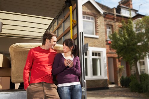 Modern storage unit in Greenwich with security features and easy access